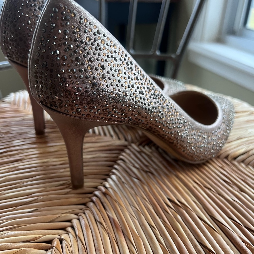INC International Concepts Sparkling Rhinestone Heels